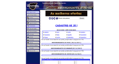 Desktop Screenshot of aniversarios.portalitatiba.com.br